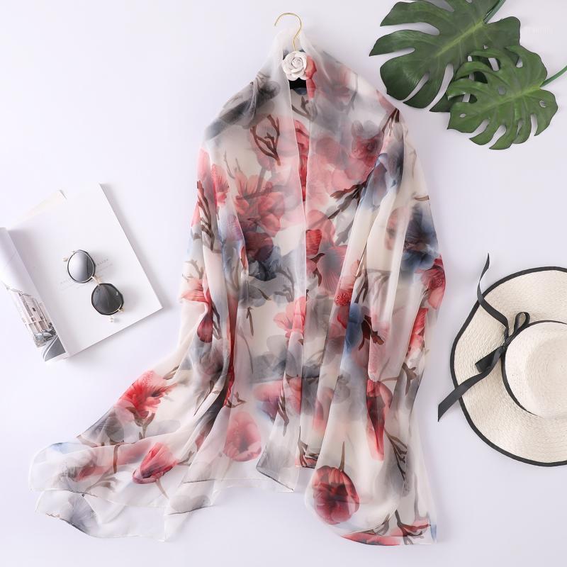 Scarves 2021 Women's Big Flower Print Shawl Long Style High Quality Spring Summer Women Beach Towel Ladies Soft Silk, Blue;gray
Scarves 2021 Women's Big Flower Print Shawl Long Style High Quality Spring Summer Women Beach Towel Ladies Soft Silk, Blue;gray
