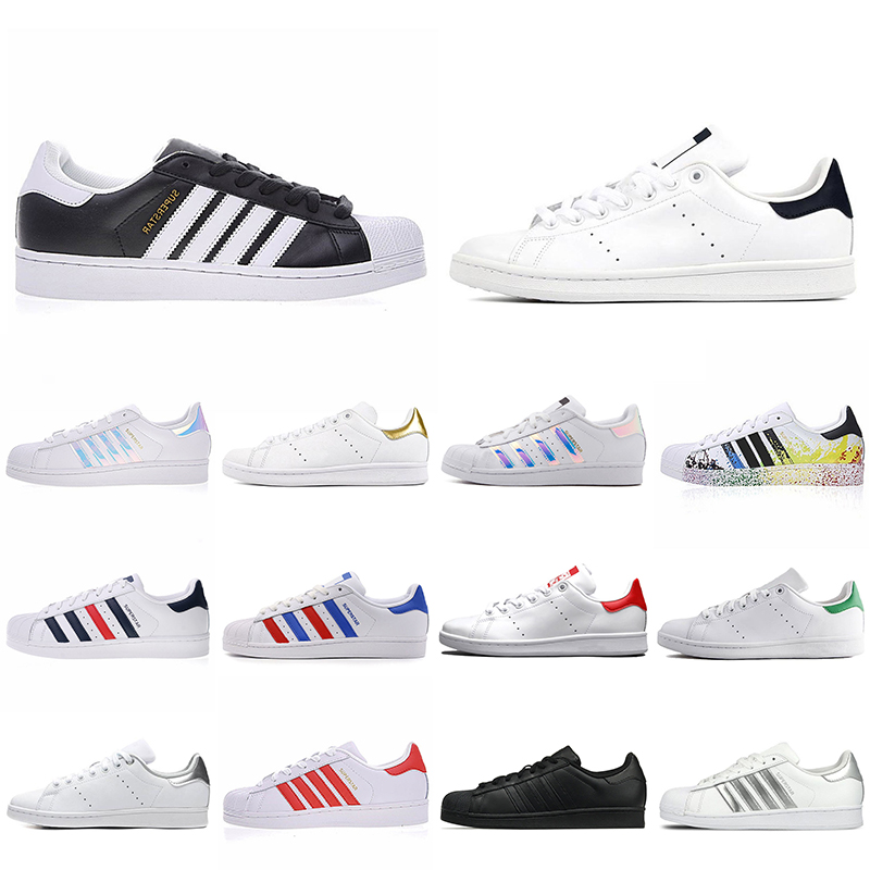 2021 Women And Men's Classic White Stan Smith Casual Shoes Many Fashion colour Triple Black Oreo Red Navy Blue Gold Green Sneakers Leat, White;red
2021 Women And Men's Classic White Stan Smith Casual Shoes Many Fashion colour Triple Black Oreo Red Navy Blue Gold Green Sneakers Leat, White;red