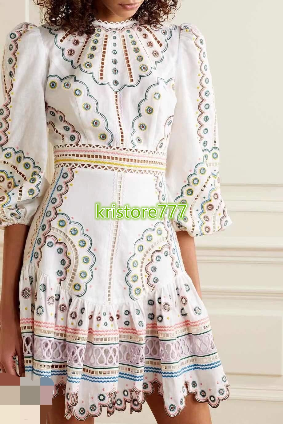 2021 women' girls crochet a-line shirts dress with flowers embroidery high end custom summer runway short sleeve tee t-shirt long dresses, Black
2021 women' girls crochet a-line shirts dress with flowers embroidery high end custom summer runway short sleeve tee t-shirt long dresses, Black