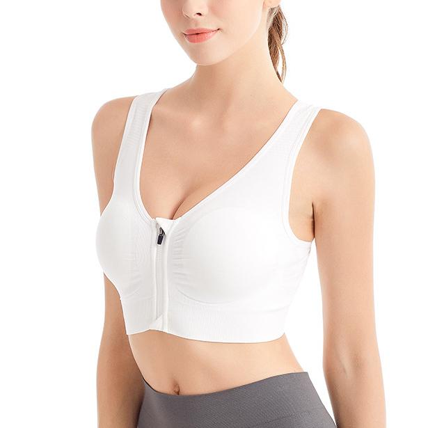 Yoga Outfit Sports Underwear Female Fitness Body Front Zipper Bra Shockproof Breathable Frameless Running Vest Gym
Yoga Outfit Sports Underwear Female Fitness Body Front Zipper Bra Shockproof Breathable Frameless Running Vest Gym