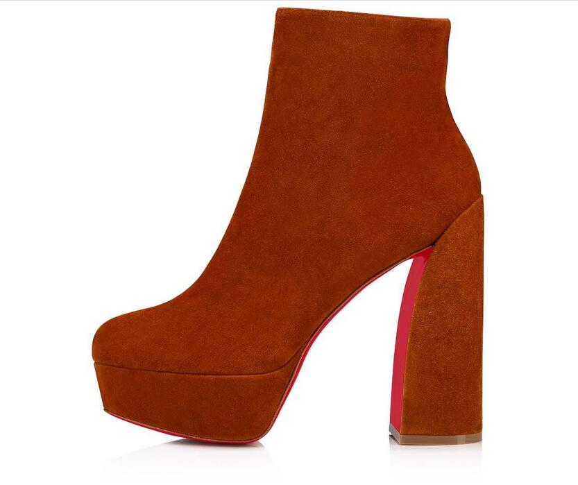 Elegant Winter Movida Booty Leather Ankle Boots Black Luxury Women's Red sole Roman Boot Round Toe Lady Booties Fashion Nice Dress Party EU35-43,With Box
Elegant Winter Movida Booty Leather Ankle Boots Black Luxury Women's Red sole Roman Boot Round Toe Lady Booties Fashion Nice Dress Party EU35-43,With Box