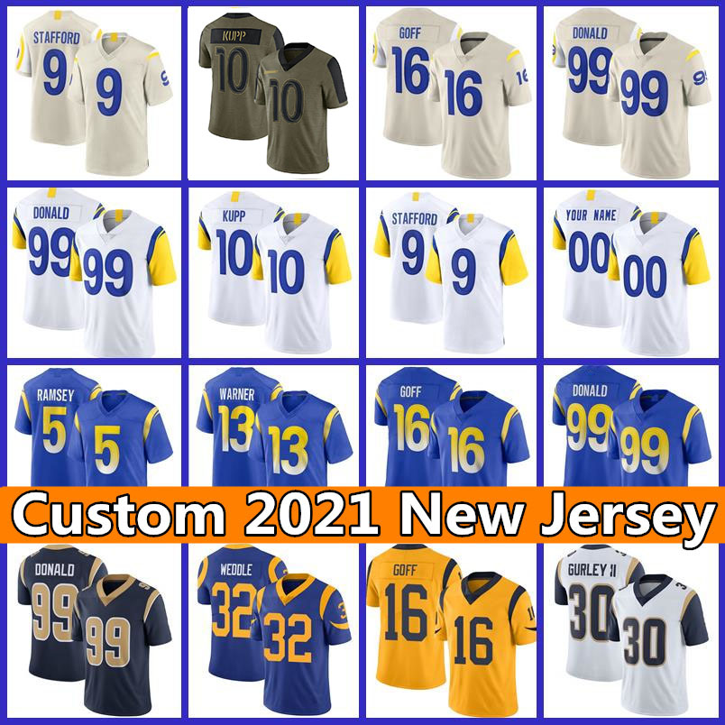 99 Aaron Donald 10 Cooper Kupp Angeles Custom Football 9 Matthew Stafford Los Jerseys Todd Gurley II Cam Akers Jalen Ramsey Robert Woods RamMen DeSean Jackson, Custom men(gongyang)
99 Aaron Donald 10 Cooper Kupp Angeles Custom Football 9 Matthew Stafford Los Jerseys Todd Gurley II Cam Akers Jalen Ramsey Robert Woods RamMen DeSean Jackson, Custom men(gongyang)