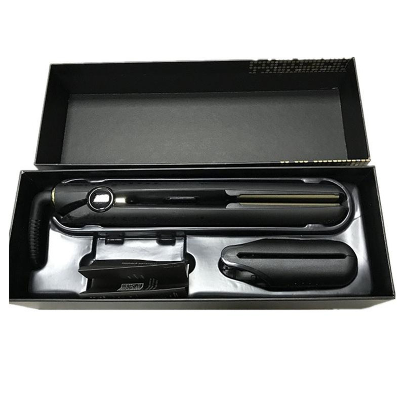 Gold Hair Straightener Classic Professional Styler Fast Hair Straighteners Styling Tool Flat Iron, Black
Gold Hair Straightener Classic Professional Styler Fast Hair Straighteners Styling Tool Flat Iron, Black