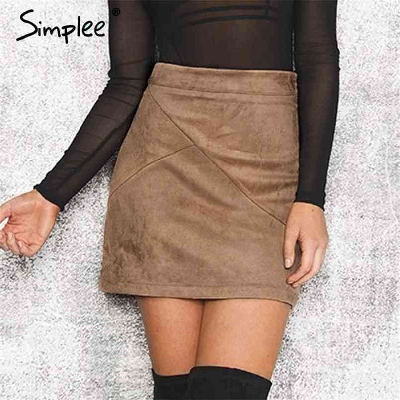 Autumn Vintage Leather Skirts Winter Suede Pencil Cross High Waist Zipper Split Bodycon Mini Women 210702, Camel
Autumn Vintage Leather Skirts Winter Suede Pencil Cross High Waist Zipper Split Bodycon Mini Women 210702, Camel