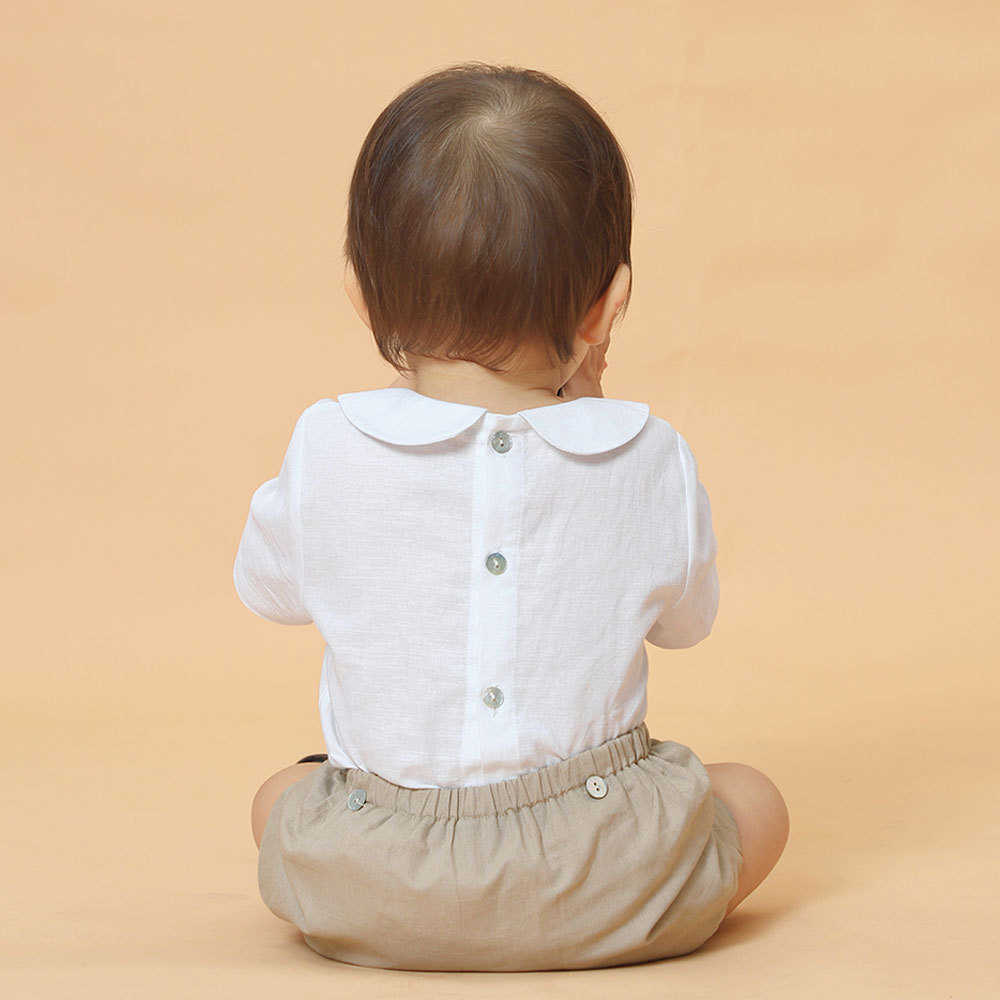 Boys Spanish Clothes Set Baby Boutique Clothing Children Handmade Smocked Outfits Toddler Birthday Baptism Suit 210615