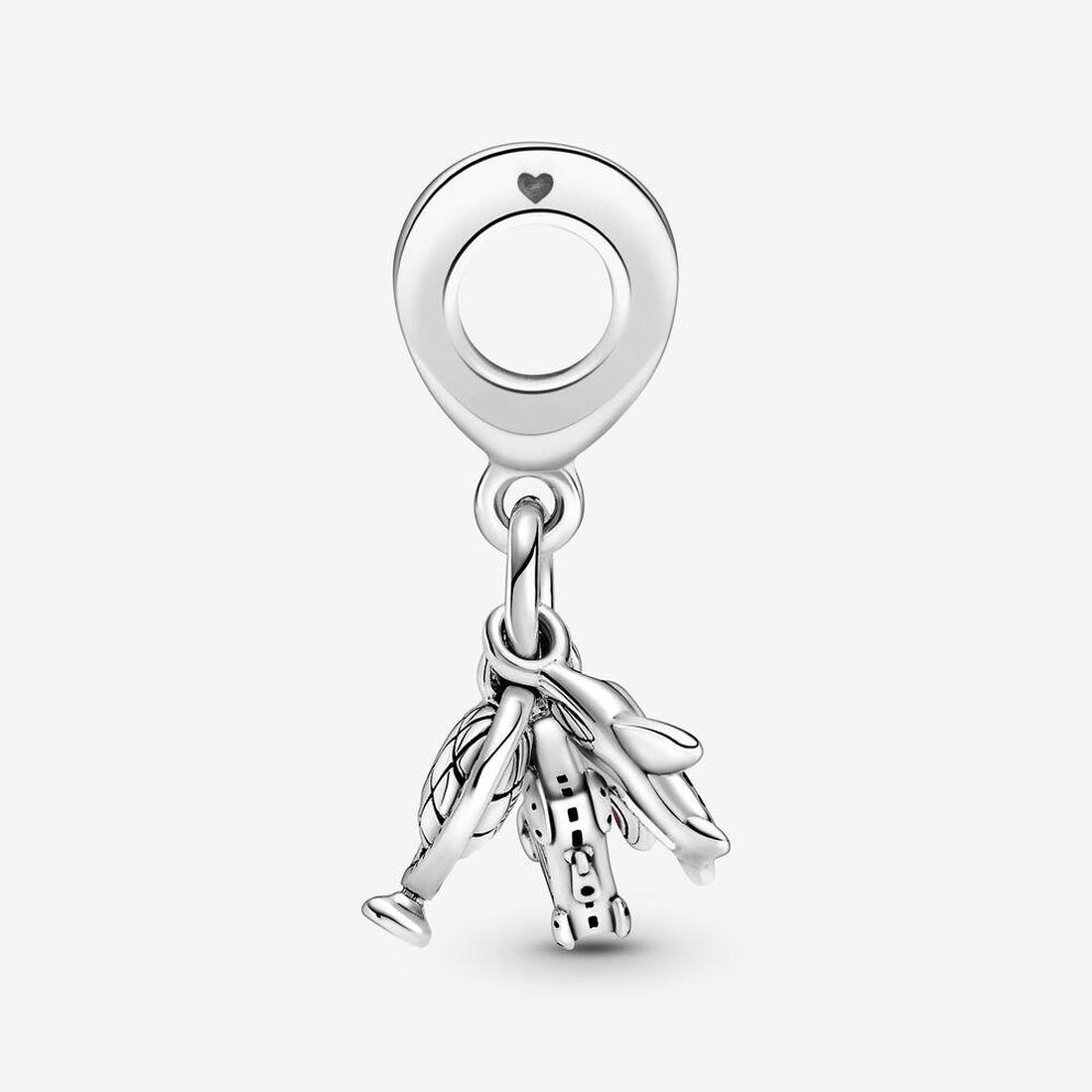 Designer Jewelry 925 Silver Bracelet Charm Bead fit Airplane Globe Suitcase Dangle Slide Bracelets Beads European Style Charms Beaded Murano