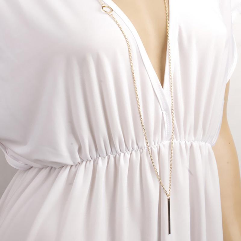 Pendant Necklaces Classic Long Style Delicate Copper Bar Nnecklace Korean Sweater Chain Round Circle Jewelry For Women
Pendant Necklaces Classic Long Style Delicate Copper Bar Nnecklace Korean Sweater Chain Round Circle Jewelry For Women