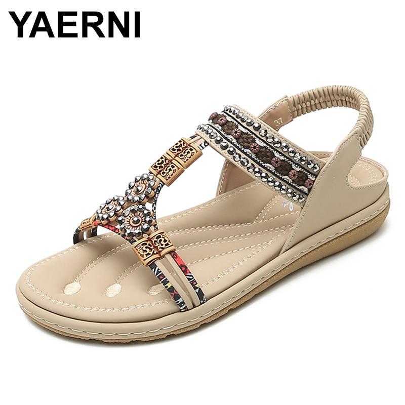 YAERNI Women's Sandals Fashion Rhinestone Design Sandals Sewing Soft Comfortable Paltform Shoes Elastic Band Summer, Apricot
YAERNI Women's Sandals Fashion Rhinestone Design Sandals Sewing Soft Comfortable Paltform Shoes Elastic Band Summer, Apricot