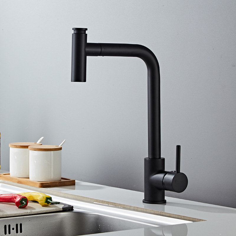 2021 New Faucets Black Pull Out Kitchen Single Hole Rotating Brass Sink Faucet Water Mixer Tap Nk5c 
2021 New Faucets Black Pull Out Kitchen Single Hole Rotating Brass Sink Faucet Water Mixer Tap Nk5c