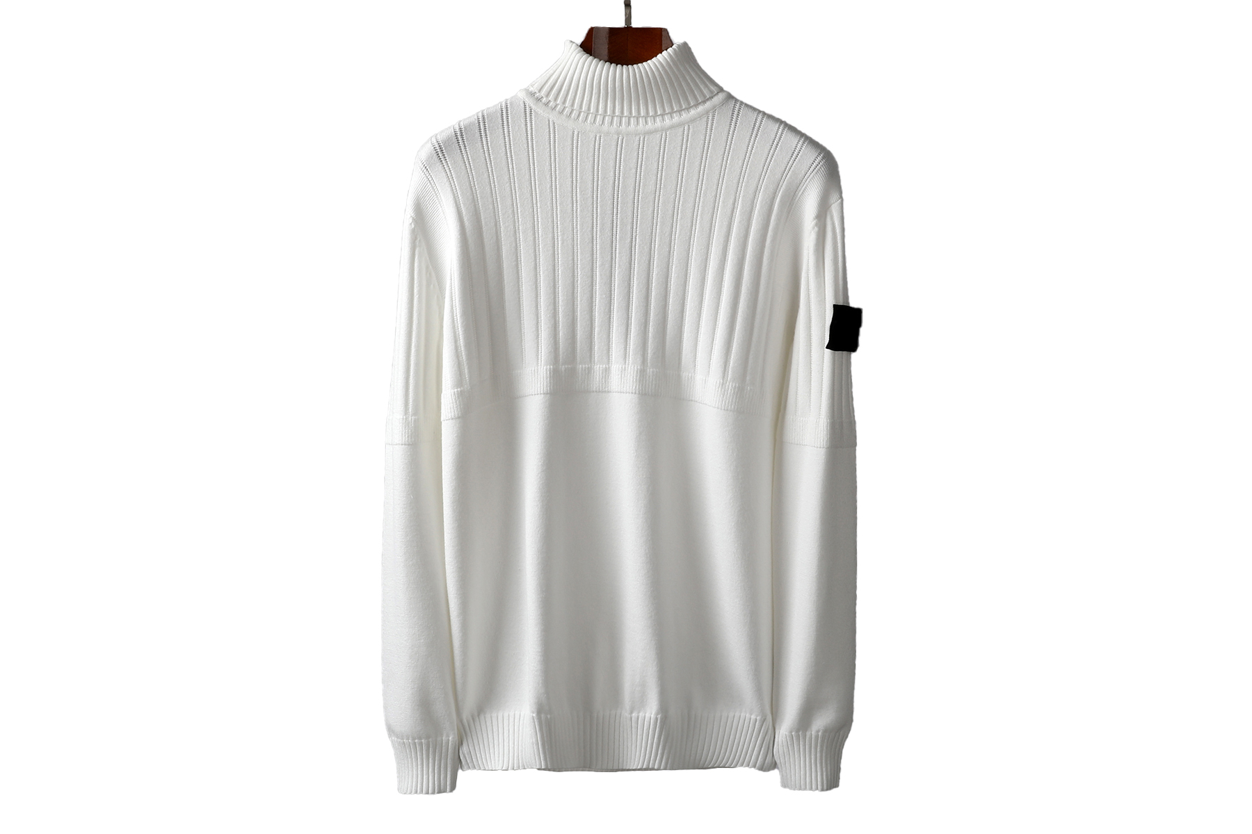 cptoney astone is lan d men's sweaters designer solid color sweater high collar, White;black
cptoney astone is lan d men's sweaters designer solid color sweater high collar, White;black