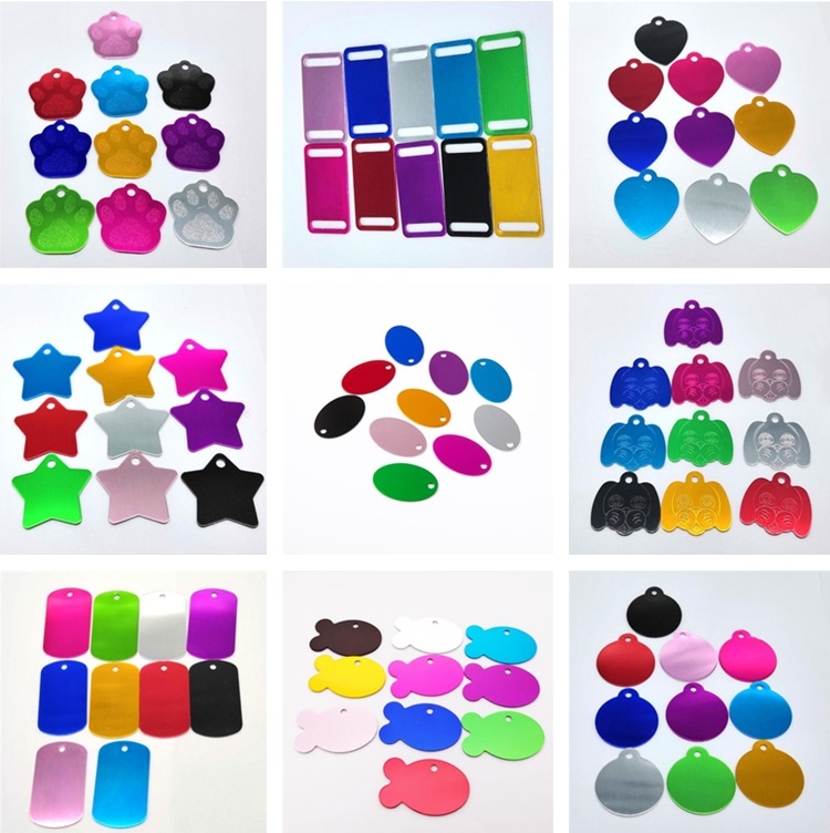 100pcs/lot fashion Aluminum Alloy blank dog tag cat ID card Anodized surface laser engravable pet Identity TagsZC480
100pcs/lot fashion Aluminum Alloy blank dog tag cat ID card Anodized surface laser engravable pet Identity TagsZC480