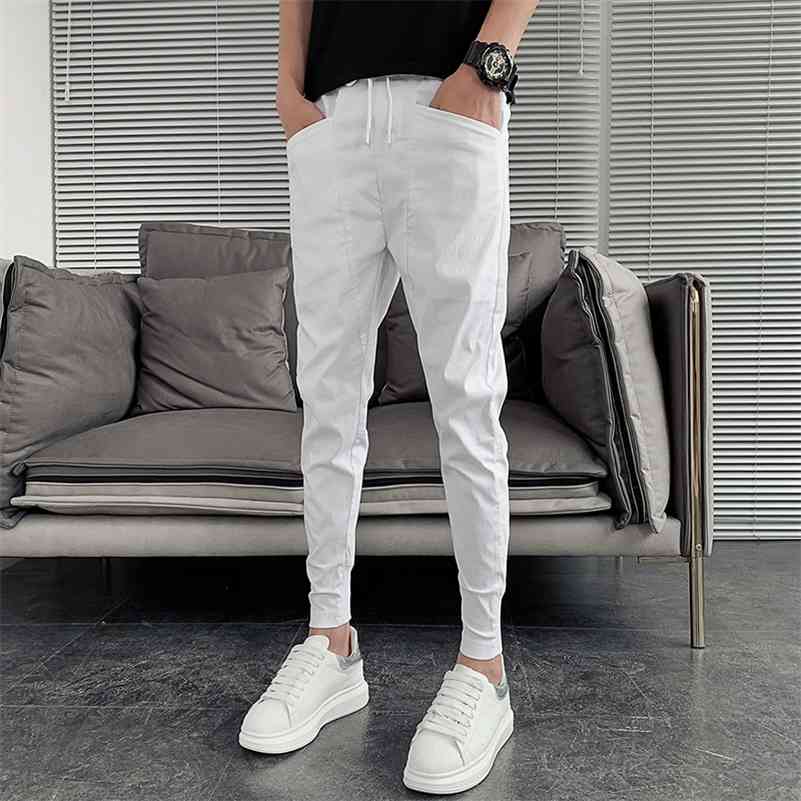 Summer Men Harem Pants Fashion Slim Fit Hip Hop Casual Pants Men All Match Streetwear Joggers Men Clothing 36-27 210707, Gray
Summer Men Harem Pants Fashion Slim Fit Hip Hop Casual Pants Men All Match Streetwear Joggers Men Clothing 36-27 210707, Gray