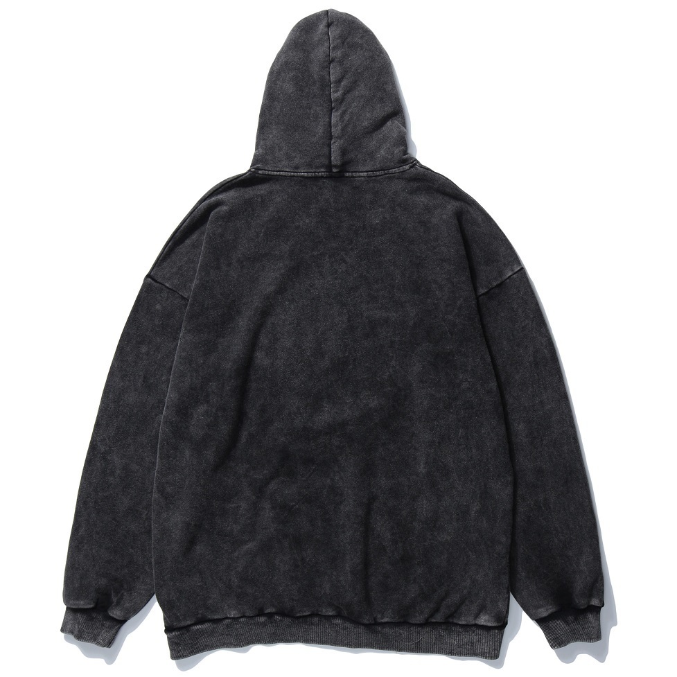 AT SUNRISE Hoodie Sweatshirt Men Hip Hop Streetwear Harajuku black Washed Hooded Pullover Autumn winter Cotton Loose Hoodie 201127