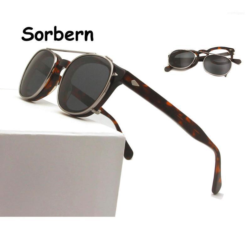 Sunglasses Depp Acetate Korean Round Eyeglasses With Snap On Clip Polarized Men Myopia Reading Optical Frame Glasses Women Uv4001
Sunglasses Depp Acetate Korean Round Eyeglasses With Snap On Clip Polarized Men Myopia Reading Optical Frame Glasses Women Uv4001