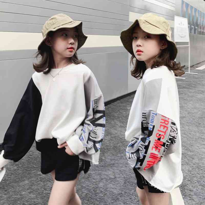 Hfxs clothes 2021 new big boys' long sleeves children's spring and autumn fashion girls' top trend
Hfxs clothes 2021 new big boys' long sleeves children's spring and autumn fashion girls' top trend
