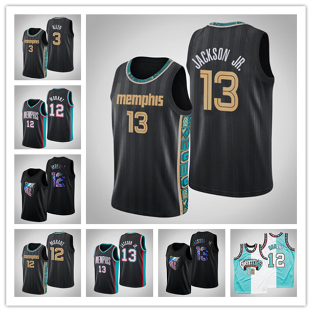 Custom Mens women youth 12 Ja Morant 13 Jaren Jackson Jr. 2020-21-black green Throwback Basketball City Jersey
Custom Mens women youth 12 Ja Morant 13 Jaren Jackson Jr. 2020-21-black green Throwback Basketball City Jersey