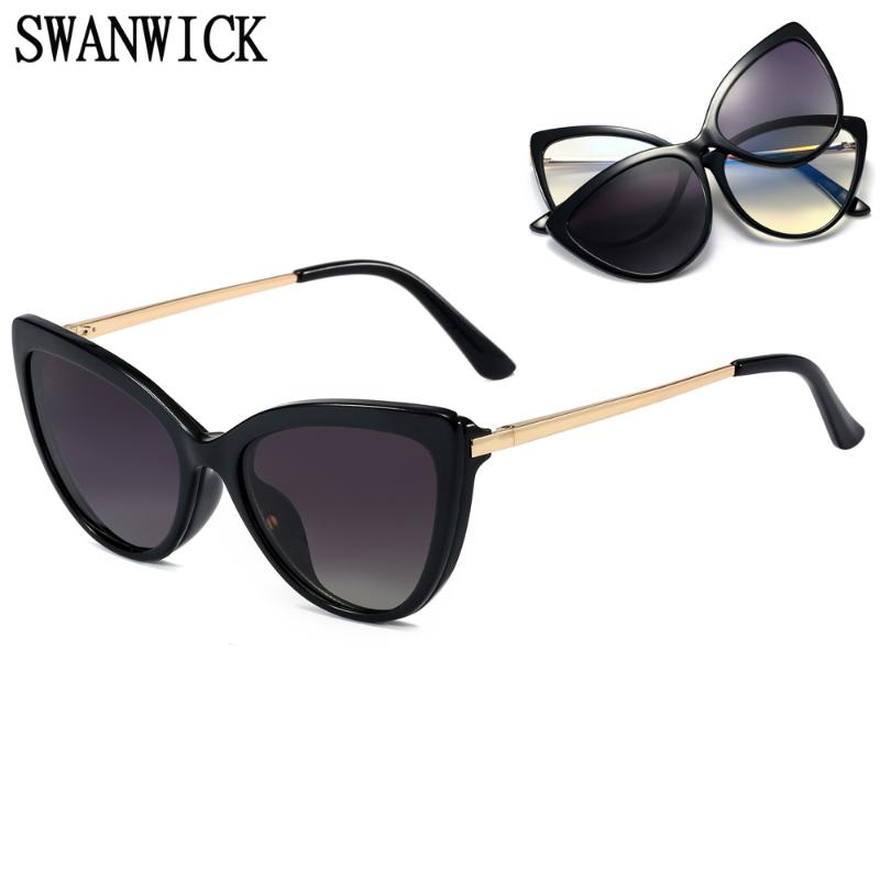 Cat Eye Sunglasses Anti Blue Light Glasses Magnetic Clip On Polarized For Women TR90 Optical Frames Black Red
Cat Eye Sunglasses Anti Blue Light Glasses Magnetic Clip On Polarized For Women TR90 Optical Frames Black Red