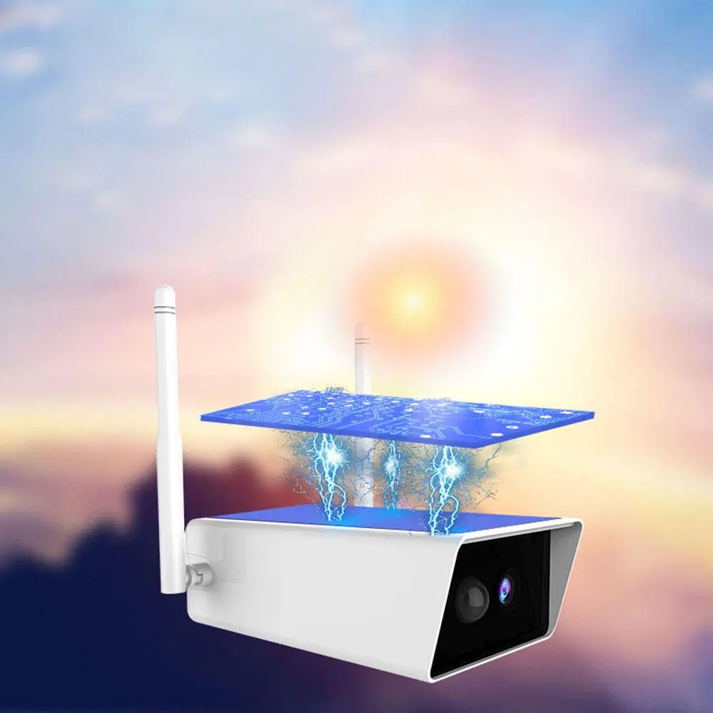 Jooan F3C-N Solar Power Supply & Battery Power Supply 1080P H.264 IP Camera PIR Body Detection WiFi Camera Waterproof AP Hotspot Off Network