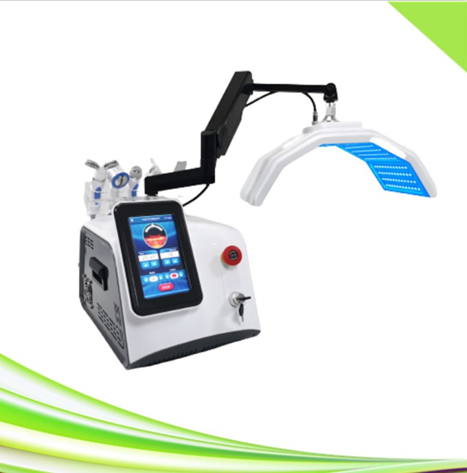 6 in 1 spa rf equipment pdt led light therapy face lifting led mask ultrasonic skin scrubber led skin rejuvenation equipment 
6 in 1 spa rf equipment pdt led light therapy face lifting led mask ultrasonic skin scrubber led skin rejuvenation equipment