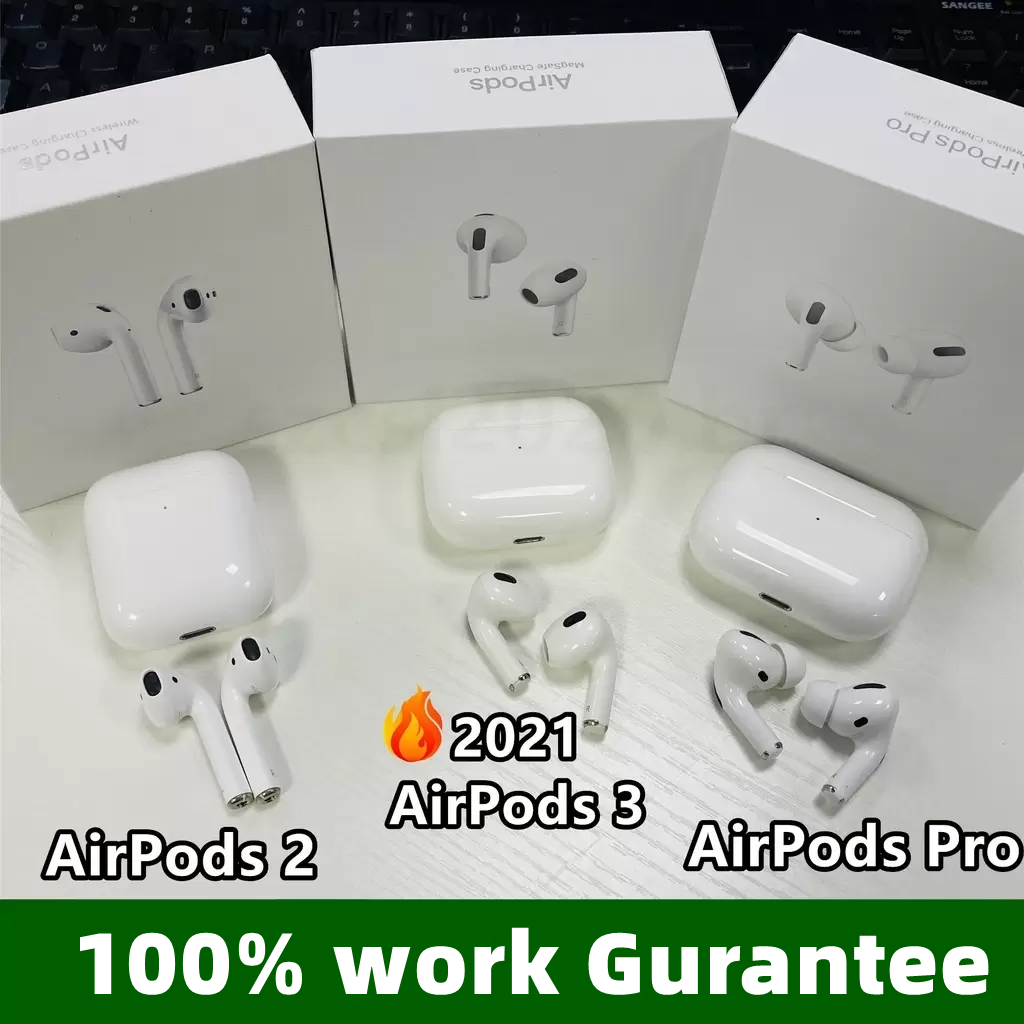 Airpods Pro Tws Wireless Sports Stereo Headphone / Apple Airpods, White