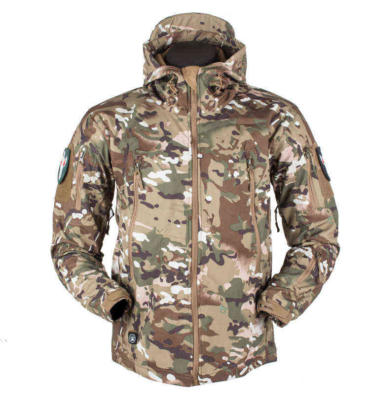New men's training coat US military uniform winter plus size men camouflage jacket shark soft shell Military tactical jacket X1106
New men's training coat US military uniform winter plus size men camouflage jacket shark soft shell Military tactical jacket X1106