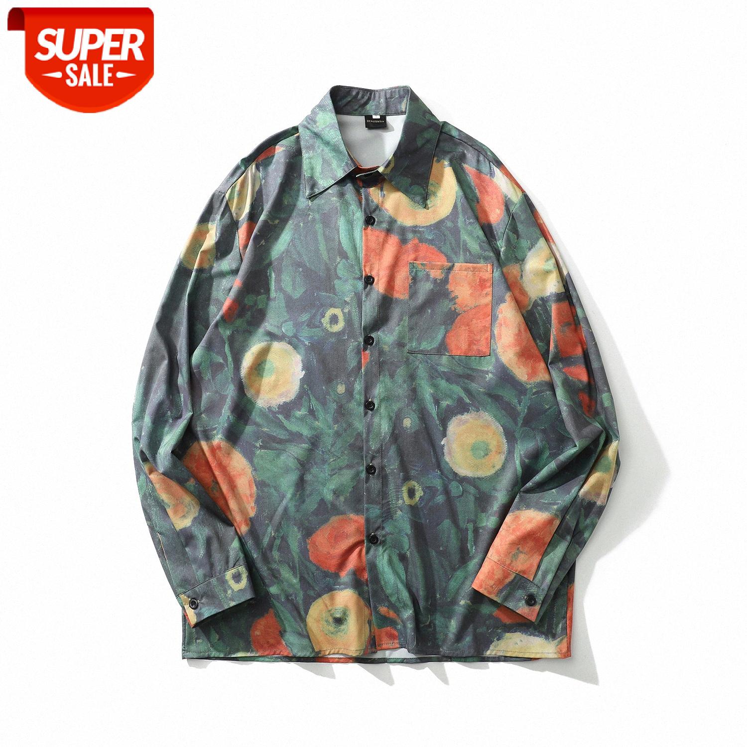 French flower shirt loose oil painting printing long-sleeved Hong Kong flavor Japanese retro drape lovers hip-hop #mB4K, White;black
French flower shirt loose oil painting printing long-sleeved Hong Kong flavor Japanese retro drape lovers hip-hop #mB4K, White;black