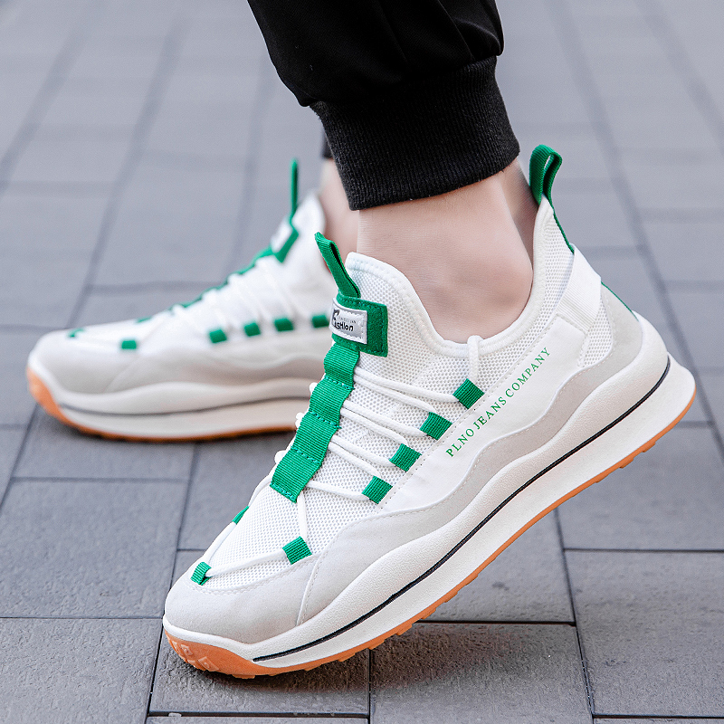 men's shoes casual sneakers sports for spring summer autumn male good quality wholesale top service discount show you low price mesh material lace-up suitable size, White+green
men's shoes casual sneakers sports for spring summer autumn male good quality wholesale top service discount show you low price mesh material lace-up suitable size, White+green