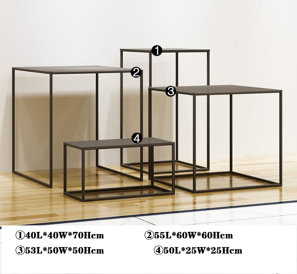 Women's clothing store racks Commercial Furniture water display stand show window decoration cloth zhongdaotai bag runwater storage cabinet