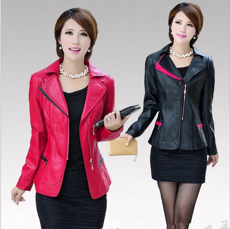 Women's Leather & Faux Plus Size S-5XL Womens Jackets And Coats Spring Women Slim Short Design Jacket Motorcycle, Black
Women's Leather & Faux Plus Size S-5XL Womens Jackets And Coats Spring Women Slim Short Design Jacket Motorcycle, Black