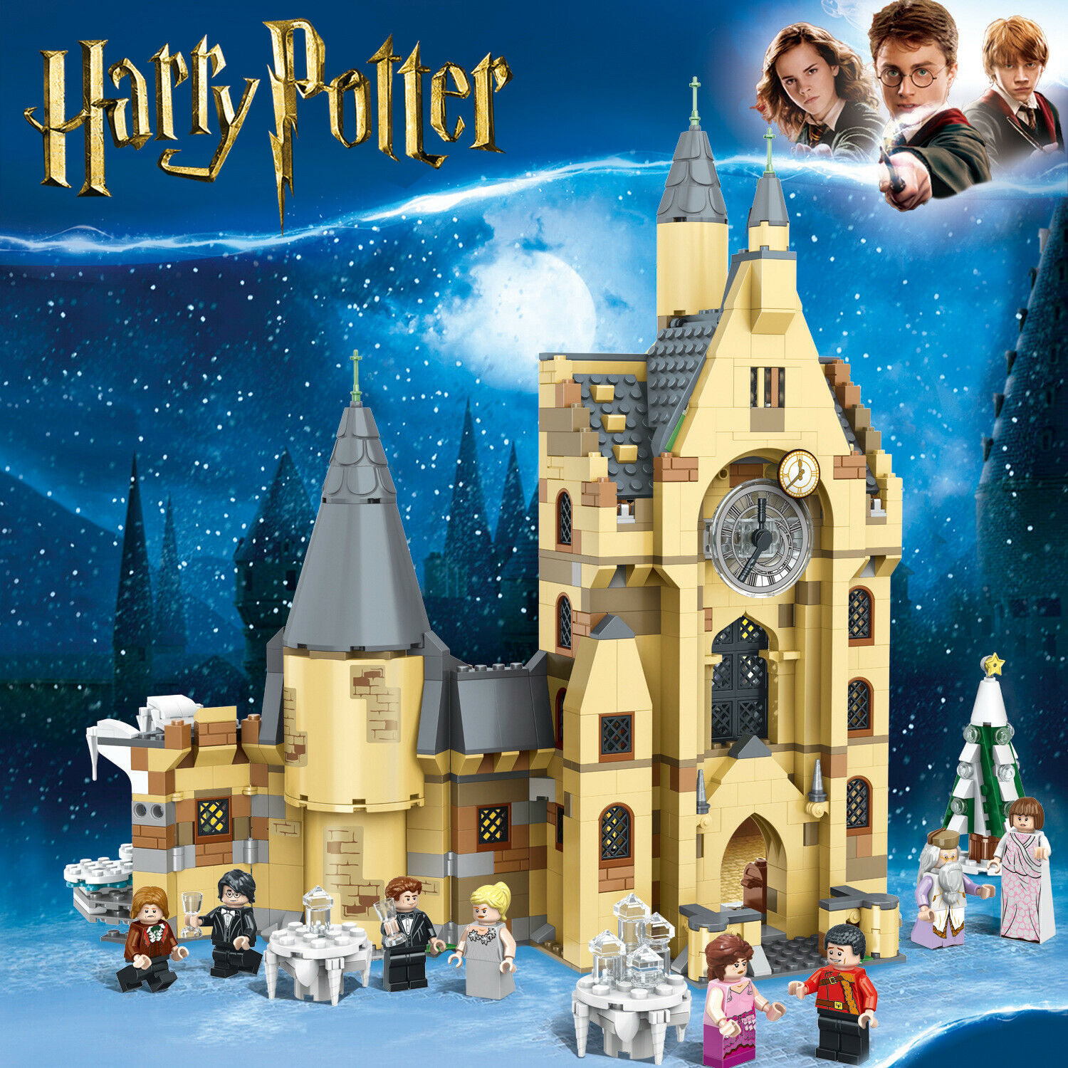 Harry potter hogwarts Model Building Kits bricks bote clock tower Puzzle block toys
Harry potter hogwarts Model Building Kits bricks bote clock tower Puzzle block toys