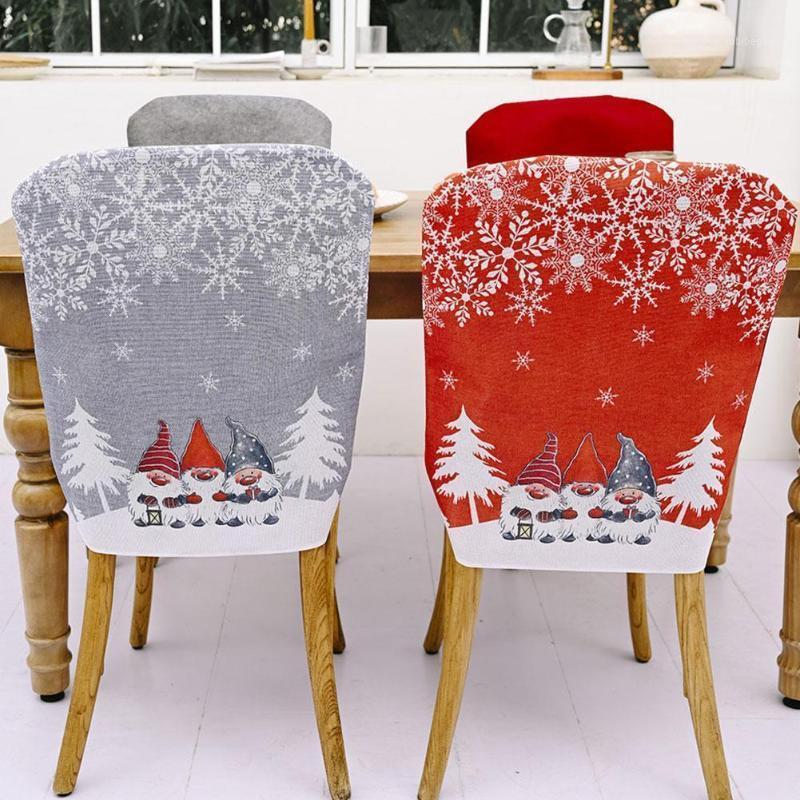 Chair Covers Christmas Decoration Printing Table And Cover Pattern Room Theme Dining Co M7H1