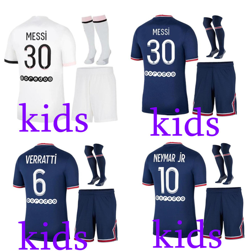 2021 2022 Paris MESSI kids kit home away soccer jersey sets 21 22 MBAPPE SERGIO RAMOS ICARDI VERRATTI Enfant Maillot de foot third 4th uniform boys football shirt kits
2021 2022 Paris MESSI kids kit home away soccer jersey sets 21 22 MBAPPE SERGIO RAMOS ICARDI VERRATTI Enfant Maillot de foot third 4th uniform boys football shirt kits