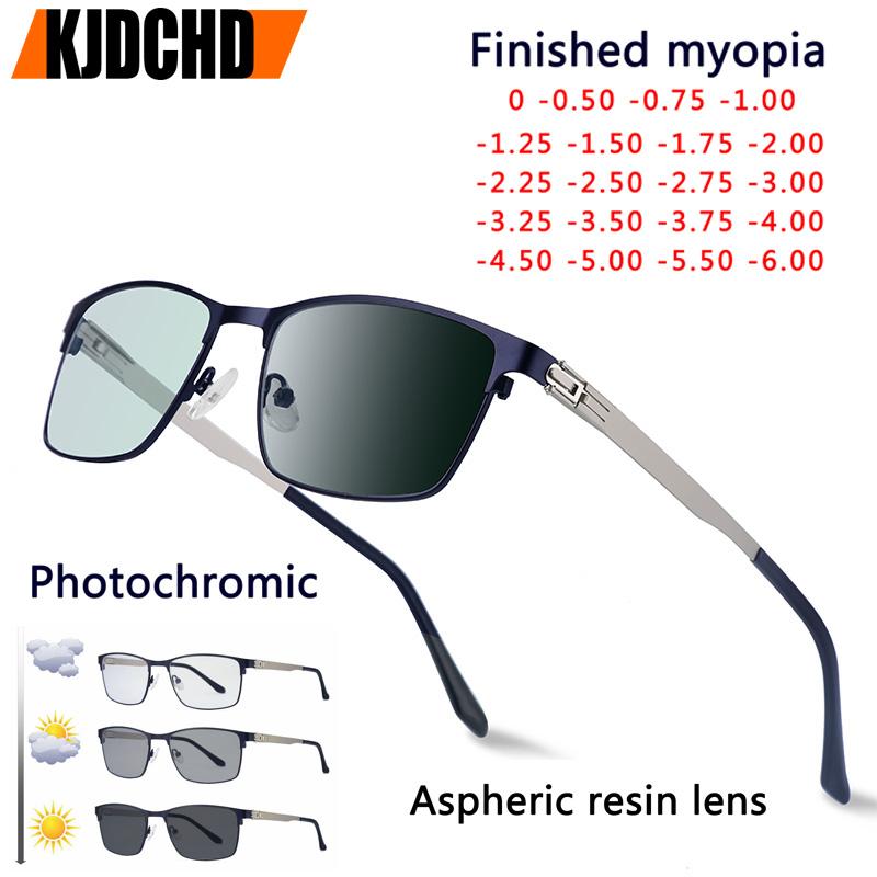 Fashion Sunglasses Frames Finished Myopia Sun Pochromic Glasses Chameleon Gray Lens Metal Legs With Degrees -1 -1.5 -2.0 -2.5 -3, Black
Fashion Sunglasses Frames Finished Myopia Sun Pochromic Glasses Chameleon Gray Lens Metal Legs With Degrees -1 -1.5 -2.0 -2.5 -3, Black