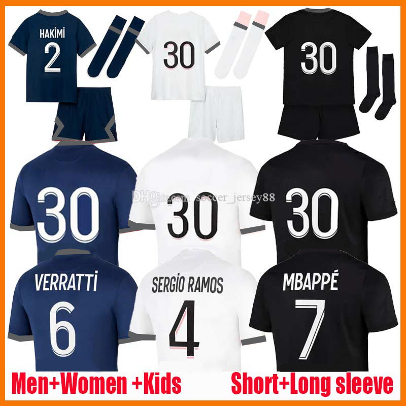 21 22 soccer jerseys HAKIMI RGIO RAMOS WIJNALDUM MBapPE football shirts 2021 2022 MARQUINHOS women kids kits short long sleeve jersey enfants maillot de foot, Men away player version
21 22 soccer jerseys HAKIMI RGIO RAMOS WIJNALDUM MBapPE football shirts 2021 2022 MARQUINHOS women kids kits short long sleeve jersey enfants maillot de foot, Men away player version