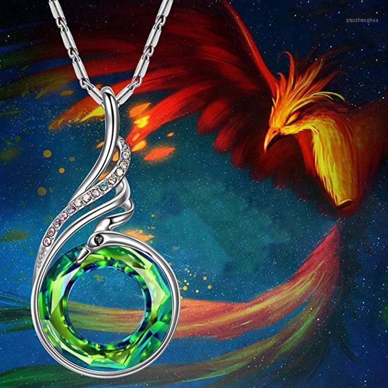 Chains Creative Fashion Trendy Gradient Color Necklace Colorful Crystal Peacock Jewelry Summer Boho Gift Femme, Silver
Chains Creative Fashion Trendy Gradient Color Necklace Colorful Crystal Peacock Jewelry Summer Boho Gift Femme, Silver