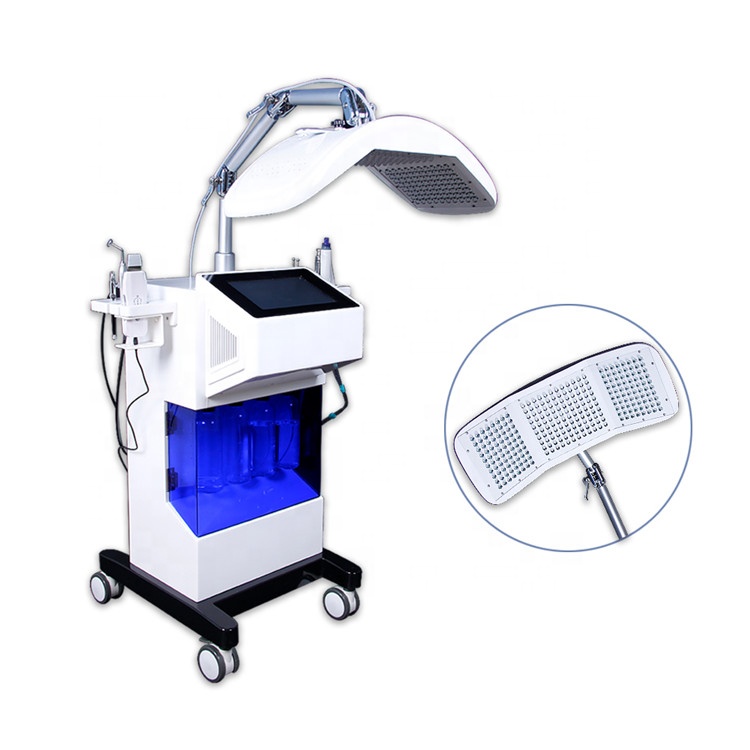 8 In 1 PDT Hydro microdermabrasion Facial Skin care deep cleansing Oxy-spray jetPeel Water Oxygen facial bubble machine