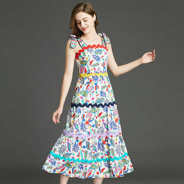 Vintage Vacation Dress Runway Summer Woman Elegant Sexy Strapless Boho Flowers Print Sling Casual Slim Lady Midi 210526, Photo color
Vintage Vacation Dress Runway Summer Woman Elegant Sexy Strapless Boho Flowers Print Sling Casual Slim Lady Midi 210526, Photo color