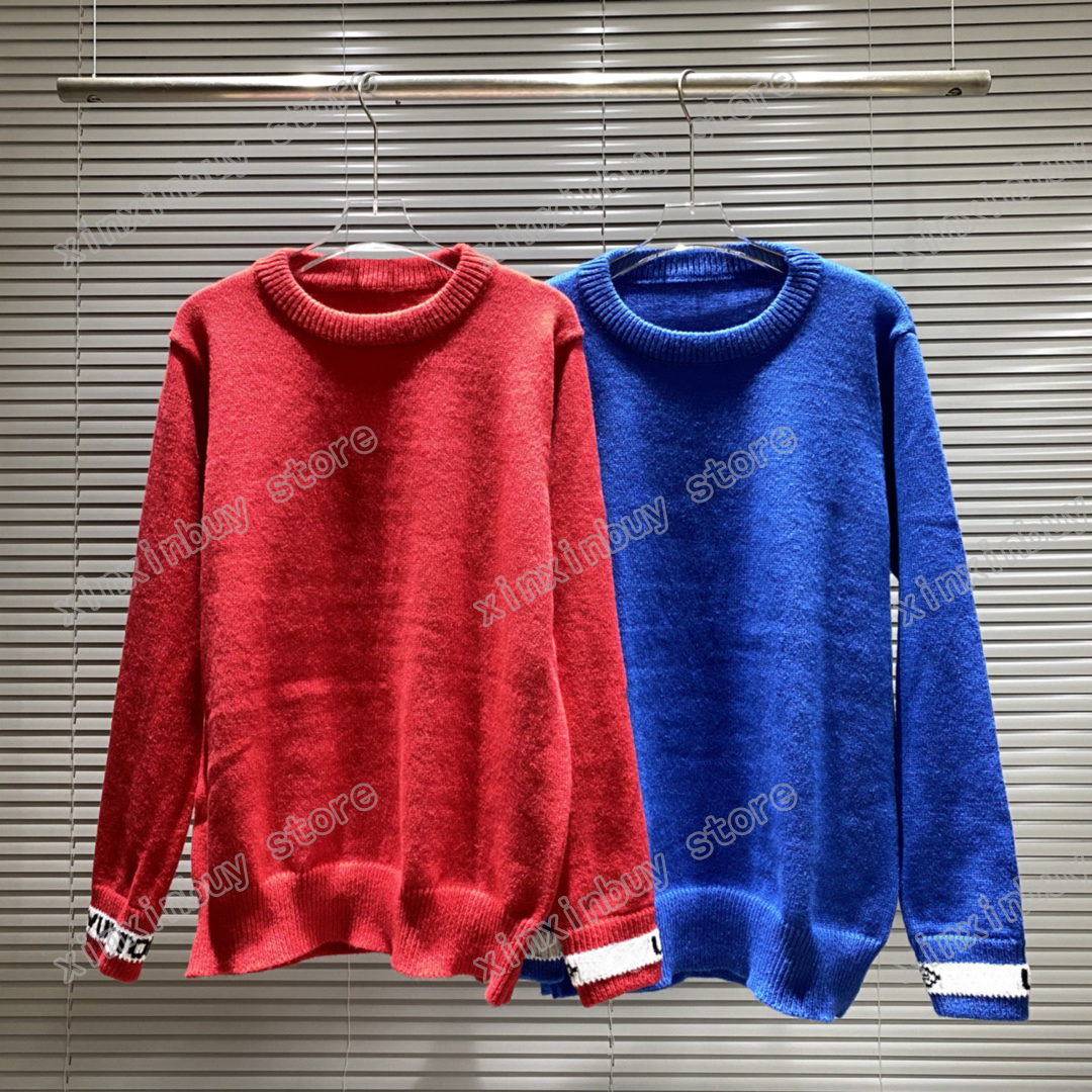 21ss Designers Sweaters luxury Mens Womens stripe embroidery jacquard letter Man Paris Fashion Tee Top Quality Tees Street long Sleeve luxurys red green 
21ss Designers Sweaters luxury Mens Womens stripe embroidery jacquard letter Man Paris Fashion Tee Top Quality Tees Street long Sleeve luxurys red green