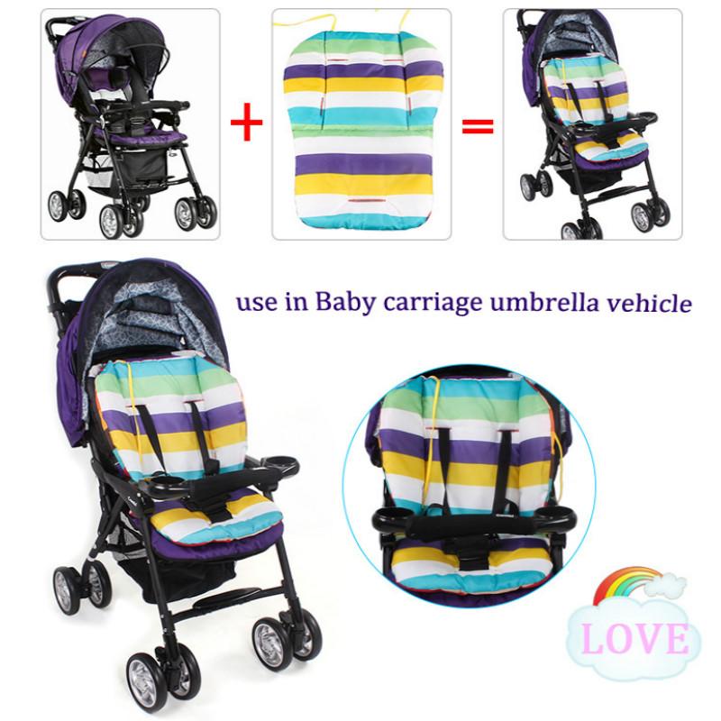 Stroller Parts & Accessories Child Car Seat Rainbow Thickened Cotton Pad Comfortable Baby Dinner Chair Cushion
Stroller Parts & Accessories Child Car Seat Rainbow Thickened Cotton Pad Comfortable Baby Dinner Chair Cushion