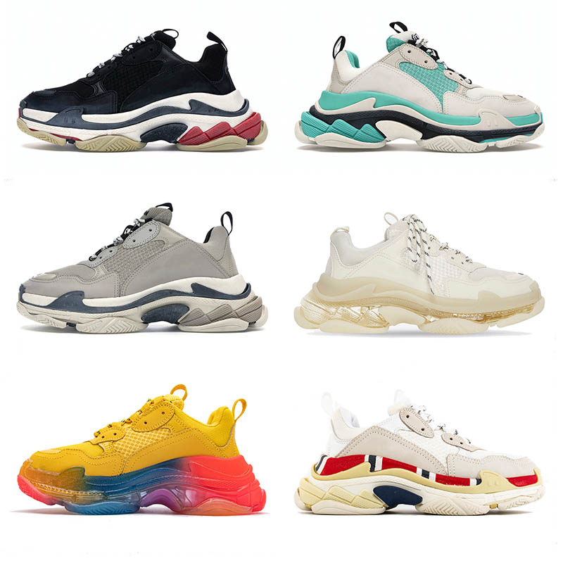 2021 Triple S Running Shoes Mens Balenciaca Clear Sole Black Watermark Beige Lavender Neon Green White Pink Fashion Desinger Sneakeres Train
2021 Triple S Running Shoes Mens Balenciaca Clear Sole Black Watermark Beige Lavender Neon Green White Pink Fashion Desinger Sneakeres Train