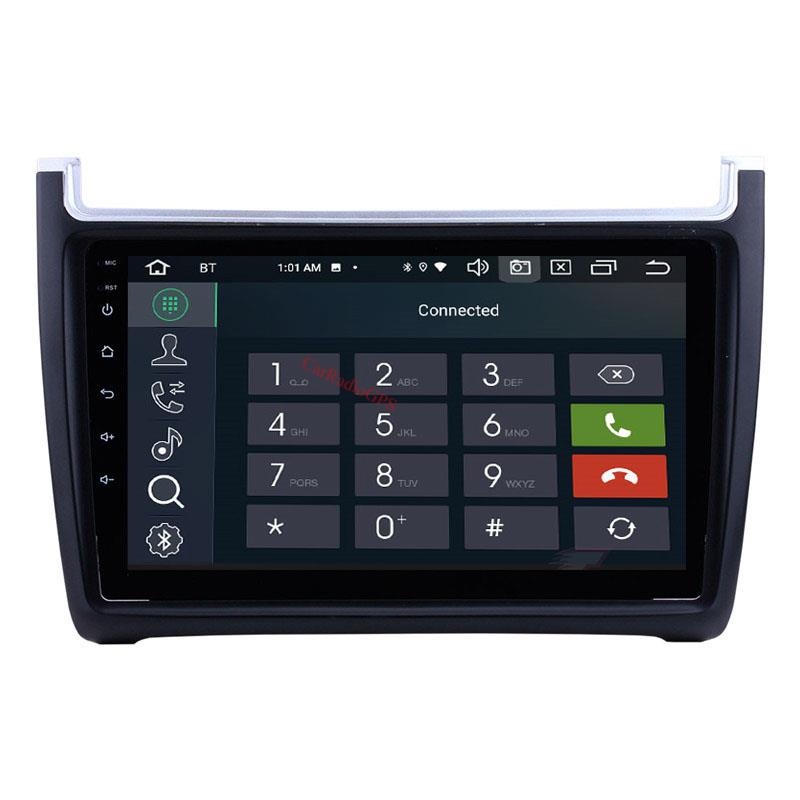 car dvd GPS Navi Stereo Player for 2012-2015 VW Volkswagen Polo Head Unit with Mirror Link Steering Wheel Control 9 Inch Android 10