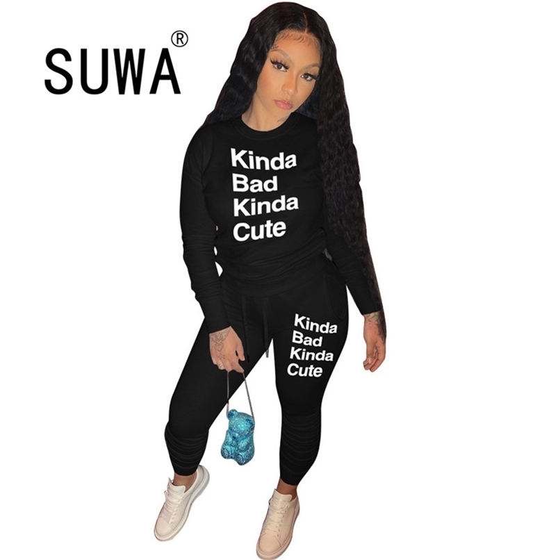 Classic Fashion Fall Winter Jogger Women Sets Clothes Letter Printed Pullover Sweatshirt And K-Pop Pants Sportswear Suit 210525, Blue
Classic Fashion Fall Winter Jogger Women Sets Clothes Letter Printed Pullover Sweatshirt And K-Pop Pants Sportswear Suit 210525, Blue