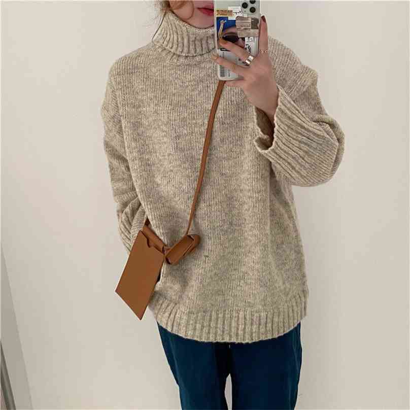 All Match Turtleneck Brief Chic Fashion Minimalist Streetwear High Quality Retro Pullover Long Sleeve Sweaters 210525, Red
All Match Turtleneck Brief Chic Fashion Minimalist Streetwear High Quality Retro Pullover Long Sleeve Sweaters 210525, Red