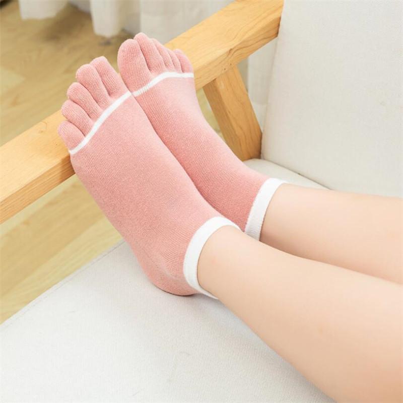 Socks & Hosiery 5Pairs Women's 5 Finger Spring Summer And Autumn Striped Cotton Woman's Ladies Comfortable Breathable Toe Short, Black;white
Socks & Hosiery 5Pairs Women's 5 Finger Spring Summer And Autumn Striped Cotton Woman's Ladies Comfortable Breathable Toe Short, Black;white