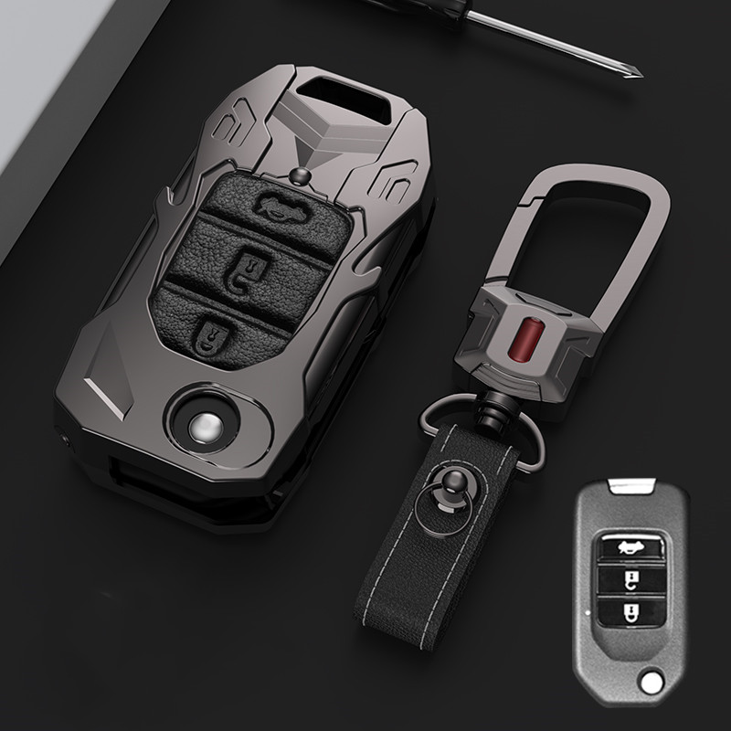 For Honda 9.5 Generation Civic Accord xrv Crider elysion crv Vezel Foldable Zinc alloy leather key cover remote protection case, Black
For Honda 9.5 Generation Civic Accord xrv Crider elysion crv Vezel Foldable Zinc alloy leather key cover remote protection case, Black
