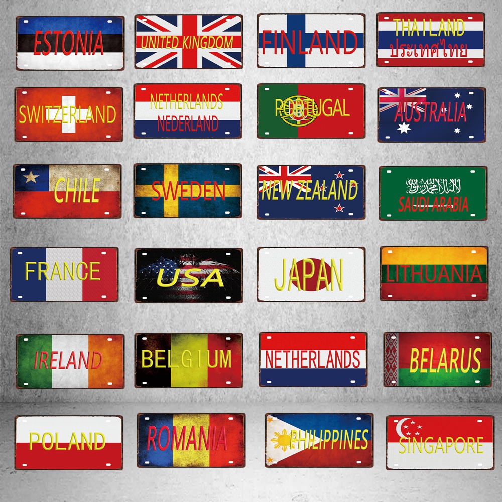 Portugal Thailand Singapore National Flag Plaque Metal Vintage Travel Souvenir Wall Shop Home Art Decor 30X15CM
Portugal Thailand Singapore National Flag Plaque Metal Vintage Travel Souvenir Wall Shop Home Art Decor 30X15CM