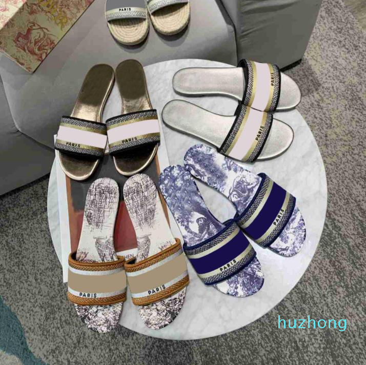Hot sale-2021 Women Slippers Summer Beach Slides Top Quality Flip Flops Loafers Sexy Best Embroidered Slipper With Box Size35-43
Hot sale-2021 Women Slippers Summer Beach Slides Top Quality Flip Flops Loafers Sexy Best Embroidered Slipper With Box Size35-43