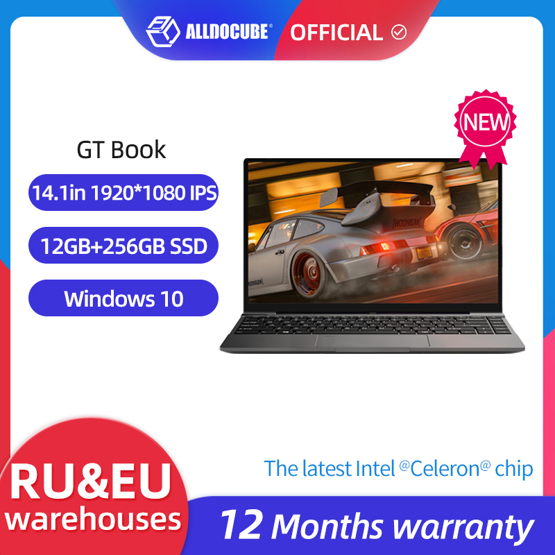 ALLDOCUBE GT Book Windows 10 Laptops 12GB LPDDR4 256GB SSD Intel Celeron N5100 1920×1080 IPS Notebook 14.1 inch WiFi6, Black
ALLDOCUBE GT Book Windows 10 Laptops 12GB LPDDR4 256GB SSD Intel Celeron N5100 1920×1080 IPS Notebook 14.1 inch WiFi6, Black