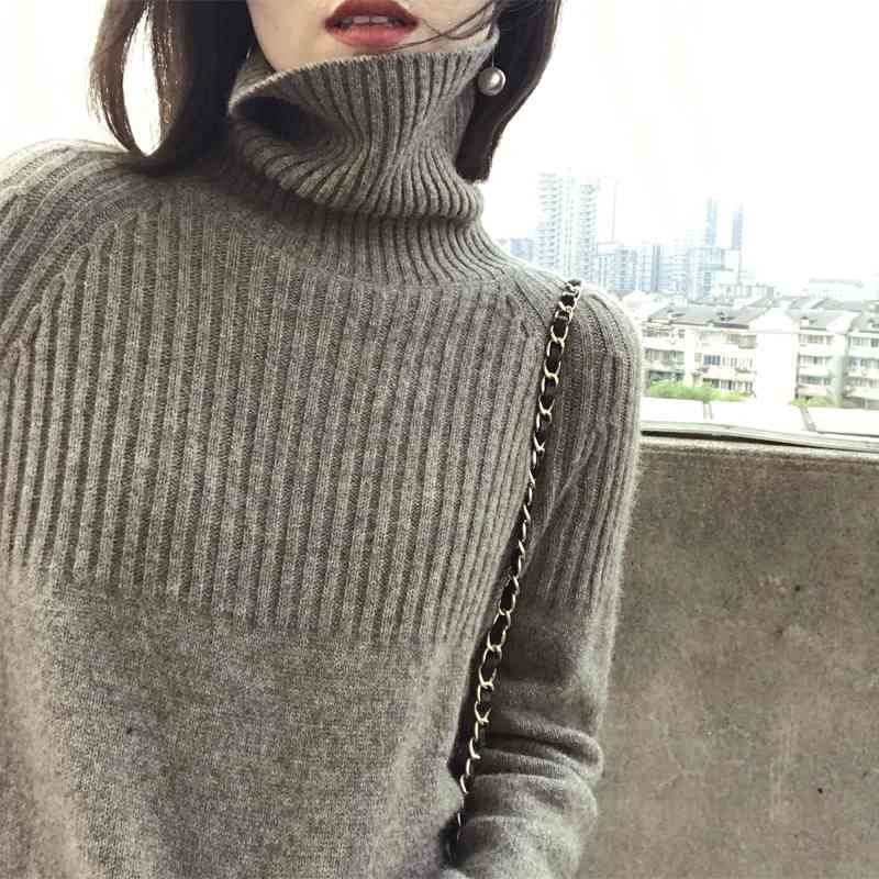 High collar sweater female wave autumn Korean version of the loose fashion lazy wind pullover 210525, Beige
High collar sweater female wave autumn Korean version of the loose fashion lazy wind pullover 210525, Beige