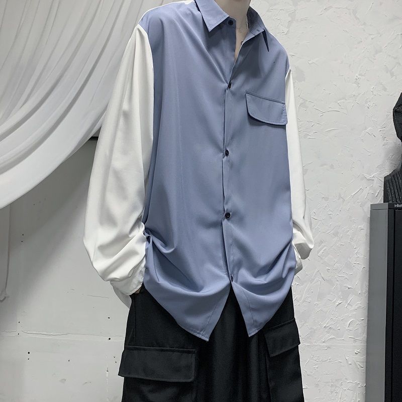 2021 New Men's Loose Casual Hawaiian White Long Sleeve Clothes Shirt Camisa Masculina Mens Fashion French Cuff Shirts M-5xl Krz6, White and blue
2021 New Men's Loose Casual Hawaiian White Long Sleeve Clothes Shirt Camisa Masculina Mens Fashion French Cuff Shirts M-5xl Krz6, White and blue